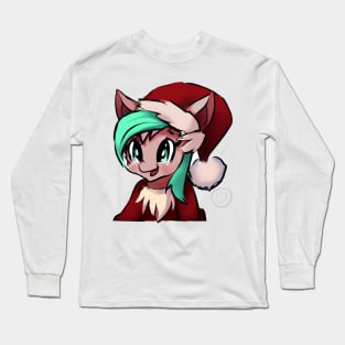 Cute Horse Drawing Long Sleeve T-Shirt